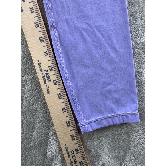 Athleta Elation 7/8 Leggings Ultra High Rise Purple Normcore Minimalist M Yoga - Picture 10 of 10